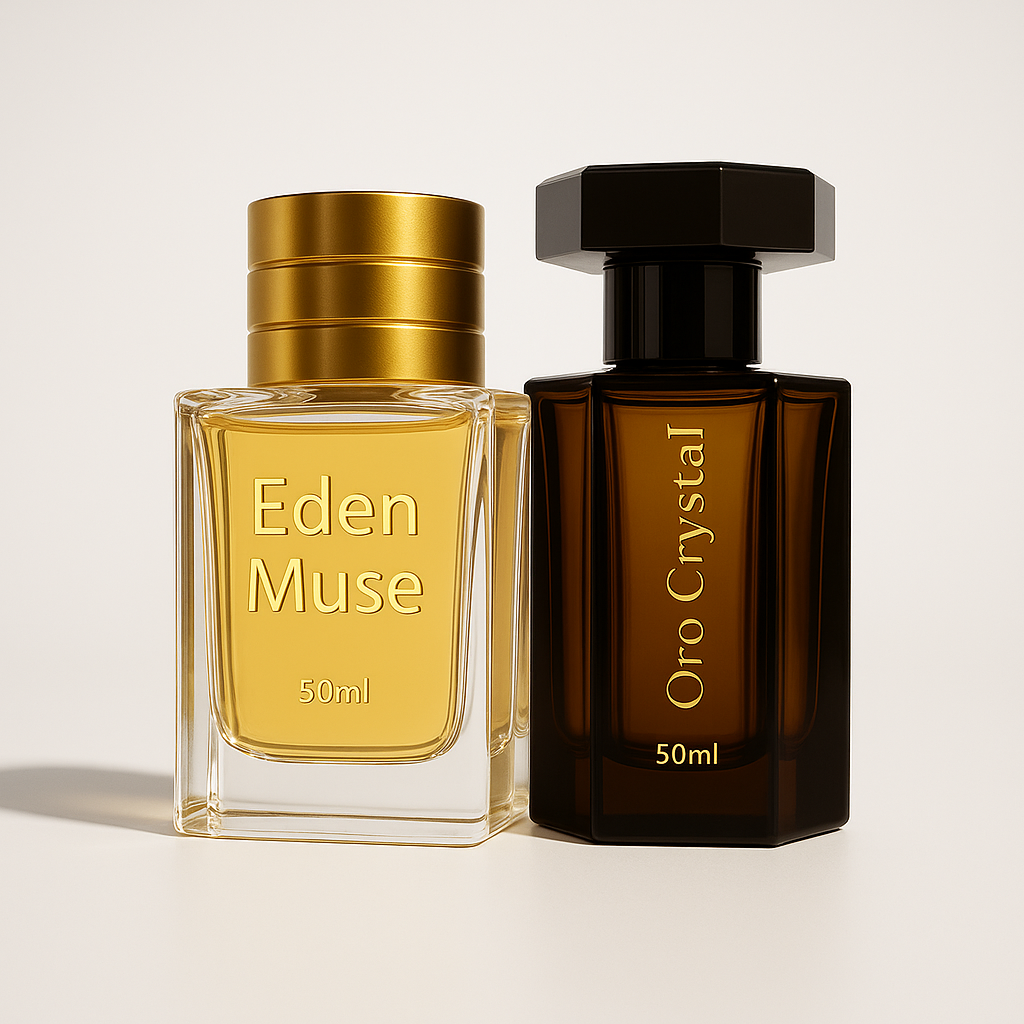 Pack of 2 Eden & Oro Crystal